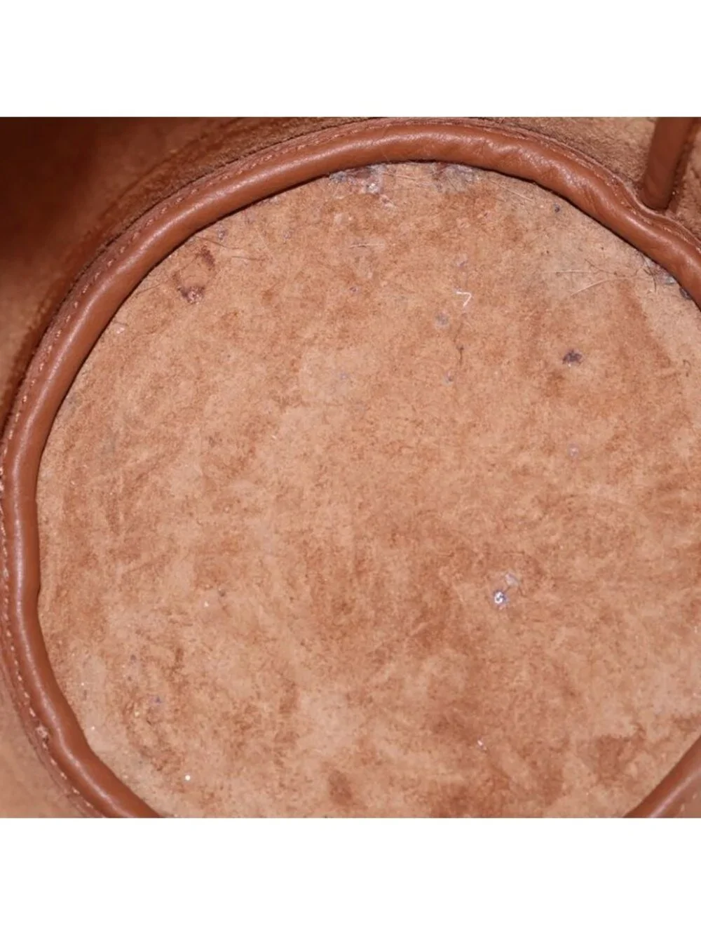 ★SOLD★ Celine Teen Bucket Clara Shoulder Bag Brown Leather Gold - Picture 4 of 6